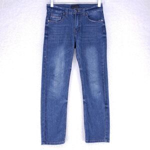 Steve's Slimming Straight Stretch Jeans Women Size 10 Mid Rise Denim Casual Pant